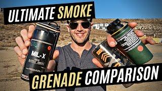 Smoke Grenade Comparison: IWA, Enola Gaye, 18X and Mil-X