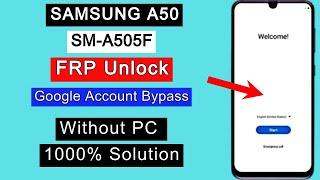 Samsung A50 FRP Bypass 2023 Android 11 | SM-A505F Google Account Unlock | FRP Lock Remove Without PC