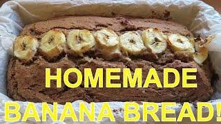 Amazing Homemade Banana Bread! Vegan, No Oil & Refined Sugar Free