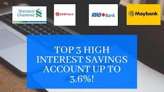 Top 3 High Yield Savings Account (Malaysia) 2020 | Better than Fixed Deposit