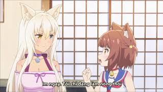 Kamen Rider OOO reference in Nekopara