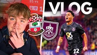 BURNLEY FANS GO CRAZY AT LATE WINNER  SOUTHAMPTON 0-1 BURNLEY VLOG