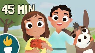 Bible Stories with Sarah and Simon Complete Series - All Episodes in One Video!