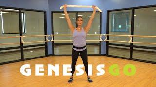 Barre with Towel At Home Workout | Genesis Go