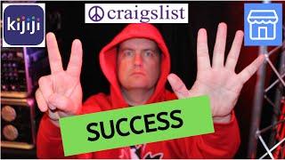 7 RULES FOR SELLING ON KIJIJI,  CRAIGSLIST,  MARKETPLACE