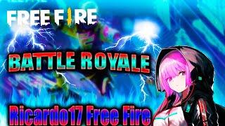 Free Fire BATTLE ROYALE - jugando ganamos la partida  - Ricardo17 Free Fire 