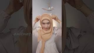 Tutorial Hijab SegiEmpat Simple dan Modern  #tutorialhijab #tutorialhijabsegiempat