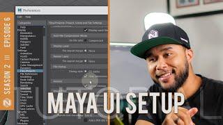 Setting up and Minimising MAYA's UI for Animation