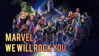 Marvel | we will rock you | curious edits