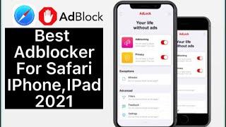 How To Stop Ads In Safari Browser IPhone,IPad | Best Adblocker For IOS