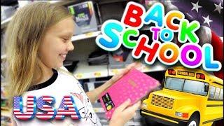 ПОКУПКИ К ШКОЛЕ 2018 ШКОЛА В АМЕРИКЕ  ПОДГОТОВКА К ШКОЛЕ В США  Back to School 