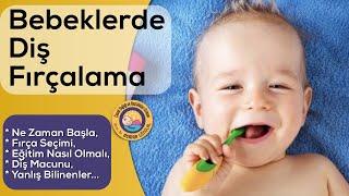 Bebek ve Çocuklarda Diş Fırçalama (Ne Zaman, Diş Fırçası Seçimi, Yanlış Bilinenler...)