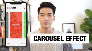 Build Carousel Effect in iOS with Swift