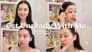 Get Unready With Me  Night-time Skincare Routine *unsponsored & unscripted lol*