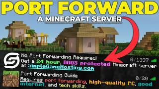 How To Port Forward a Minecraft Server (2025)