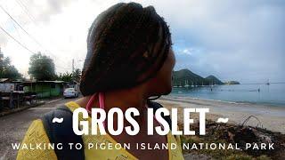 St.Lucia | Walking to Pigeon Island National Park - Gros Islet