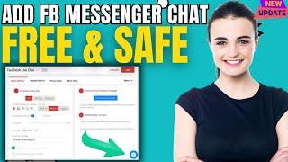 How to add Facebook live chat to WordPress 2024 | Add Chat Plugin to Your Website