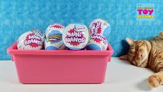 Mini Brands Series 4 Blind Bag Capsule Miniatures Unboxing Review | PSToyReviews