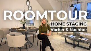 Home Staging Roomtour in Lippe: Vorher Nachher Vergleich / erfolgreiches Immobilienmarketing