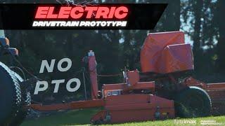 NEW Trimax Electric Drivetrain Prototype | Rotary Mower