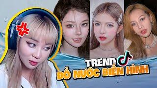 Trố mắt với tạo hình siêu đỉnh của Ciin, Thanh Mèo...MisThy reaction TikTok trend đổ nước biến hình!