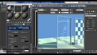 how to make Sandblasted Glass in 3ds Max