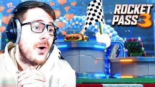 ALLE ITEMS zum ROCKET PASS 3 sind da...  Rocket League