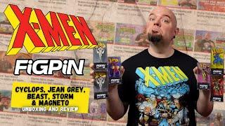 FiGPiN X-Men Wave 2 | Unboxing and Review | Let's keep these going! | Links in Description