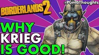 Borderlands 2: Is Krieg The Psycho a Fun and Good Character to Play Solo/Co-Op #PumaThoughts