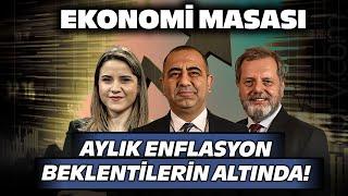 Aylık Enflasyon Beklentilerin Altında! Uzmanlar Rakamları Değerlendiriyor Ekonomi Masası 04 Temmuz