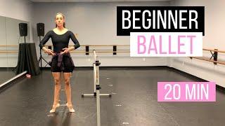 Beginner/Intermediate Ballet Barre│Ballet Class Workout (Follow Along)