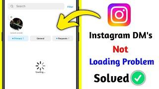 How to fix instagram dm not loading | fix instagram dm not Showing | instagram dm not working