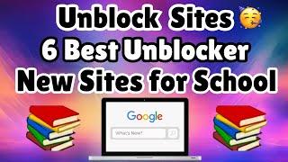 New FRESH WORKING Unblocker For School 2025 || Best PROXIES For School Chromebook ||