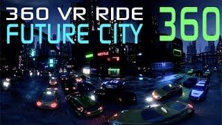 360 VR 3D ANIMATION : FUTURE CITY FLYTHROUGH