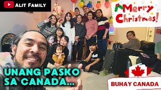 UNANG PASKO NILA SA CANADA #buhaycanada #canadavlogs