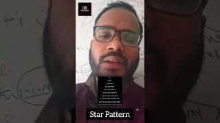  Star Pyramid Pattern | Master Coding Round Patterns  #starcode #coding #shortsvideo  #shorts