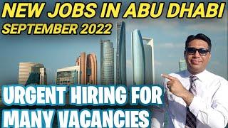Latest Jobs In Abu Dhabi | UAE Jobs 2022