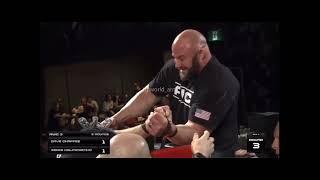 Dave chaffee vs Kalina full match #youtube #armwrestling