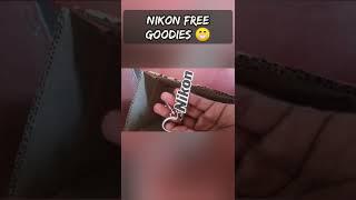 Nikon Free Goodies Unboxing | Unboxing Nikon Goodies | Nikon Key Ring #nikon #shorts #nikongoodies