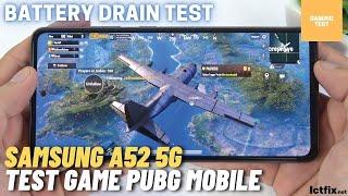 Samsung Galaxy A52 5G PUBG Gaming test | Snapdragon 750G, 120Hz Display