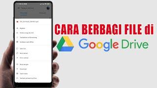 Cara Berbagi File di Google Drive Lewat HP Android