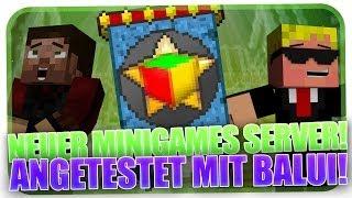 NEUER MINIGAMES SERVER - TEAMCUBE MIT BALUI ANGETESTET! [MINECRAFT]