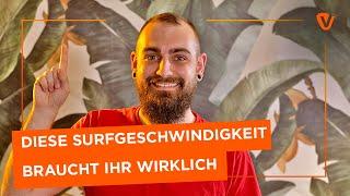 Internetgeschwindigkeit einfach erklärt: Das brauchst du wirklich!