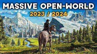 TOP 25 NEW Massive OPEN WORLD Upcoming Games of 2023 & 2024