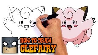 How to Draw Clefairy | Pokemon