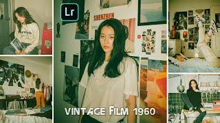 Tutorial Edit Foto Ala Selebgram Lightroom Mobile | Vintage Film 1960