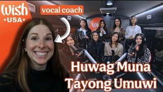 Vocal coach reacts to BINI - Huwag Muna Tayong Umuwi