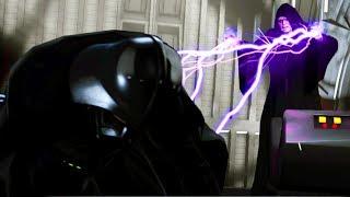 PALPATINE KILLS DARTH VADER For Betraying Him (Star Wars: Force Unleashed 2 Endor DLC)