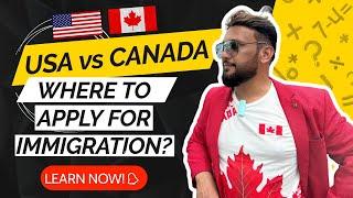 USA vs Canada: Where to apply for immigration? | PRO TIPS Explained | Adil Ismail from Niagara Falls