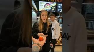 giving condom to beautiful girls! public prank tiktok! condom prank funny video! #shorts